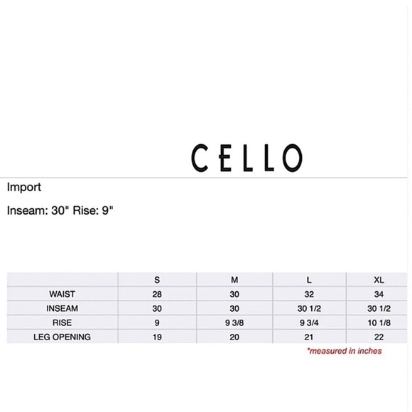 ☃️BOGO50%☃️ 🆕🖤CELLO: BLACK Flare Pull Up Jeans Size 11/30 - Picture 7 of 8